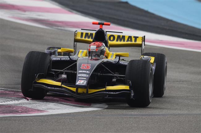Testy GP2 a Josefa Krle na okruhu Paul Ricard, bezen 2010