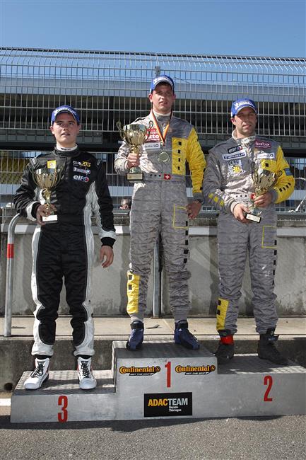 Historicky prvn kln Renault Clio Cup Bohemia 2011 na Hockenheimringu