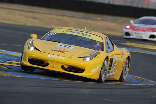 Seril Ferrari Challenge Europe zavtal o vkendu do Le Mans i s Janko Daniem