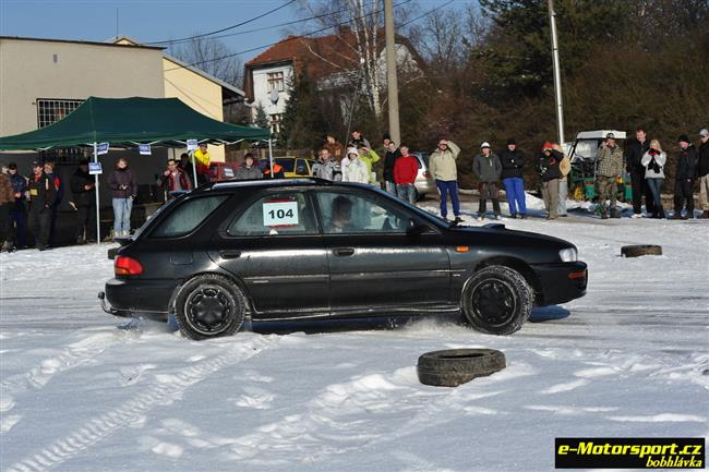 V Nemyevsi u Jina se konala vydaen snhov Rallye Show