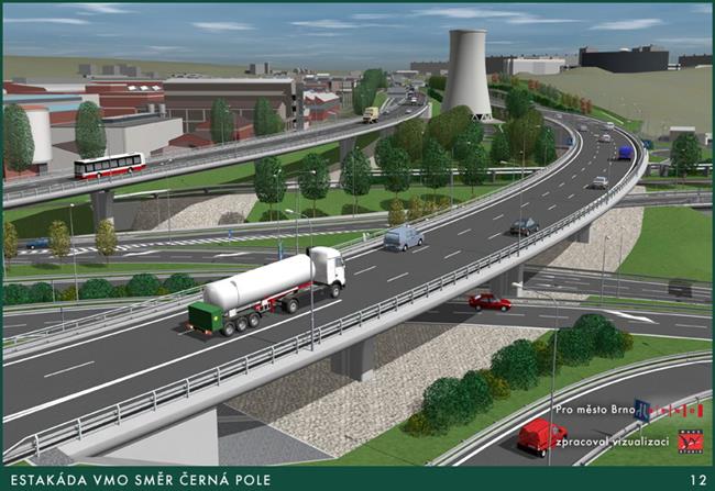 Stavba tunelu Dobrovskho v Brn zastavena, zklidnn dopravy v nedohlednu