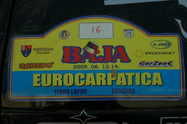 Baja Eurocarpatica 2009 a nae posdky, foto tmu