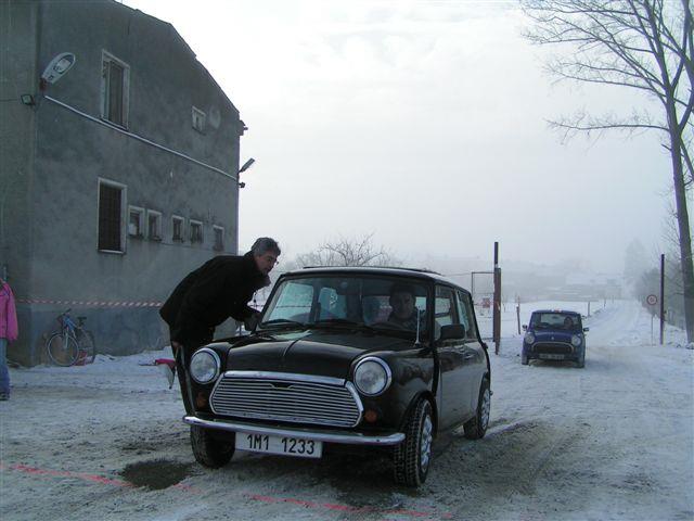 Klouzn v Pslavicch, leden 2009, foto M. Vodek