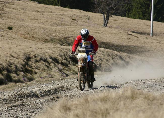 Dakar 2009: Katanv motocykl Rahier, netradin minimotocykl pro dlkov rallye