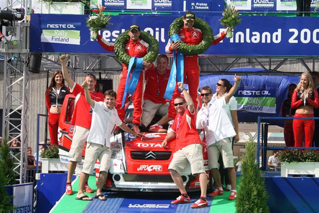 Martin Prokop si splnil sen a dojel si ve Finsk rallye 2008 pro vtzstv v JWRC !!