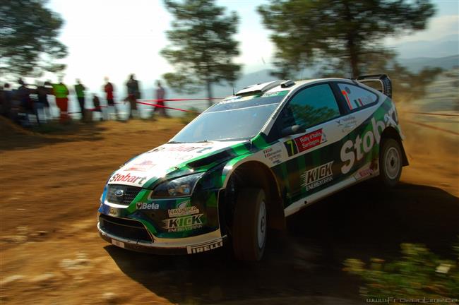 WRC 2008: Sardnie objektivem Martina Viourka