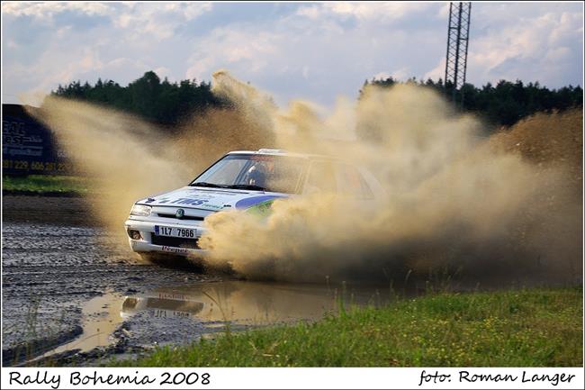 vodn st Rally Bohemia probhne v arelu autodromu v Sosnov, vetn pejmek i shakedownu