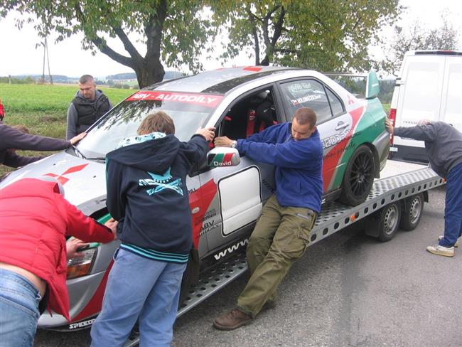 Po havrce na Rallye Svtl 2008, foto Karel Koleko