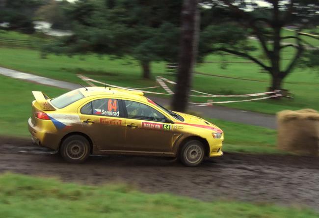 Martin Semerd se po roce opt vrtil na trat uklouzan Britsk Rallye