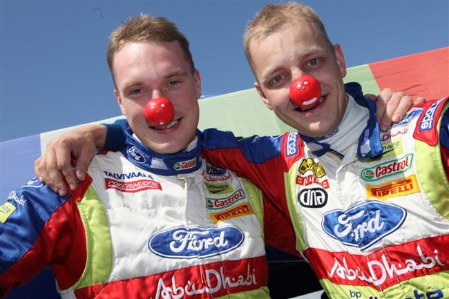 WRC 2009- srandiky u tmu Ford, foto tmu