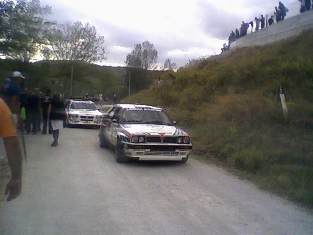 Rallye Legendy 2009 San Marino - karamboly v potoce mobilem Pavla Jelnka