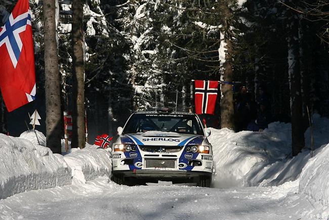 esk junior Martin Semerd se proklouzal do druh etapy  Norsk rallye 2009