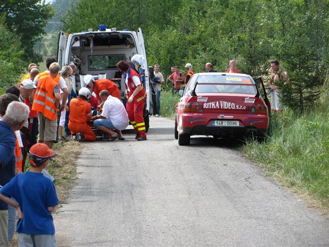 Barumka 2009: Barvkovo setkn s paezem dopadlo pro auto i posdku dost zle !