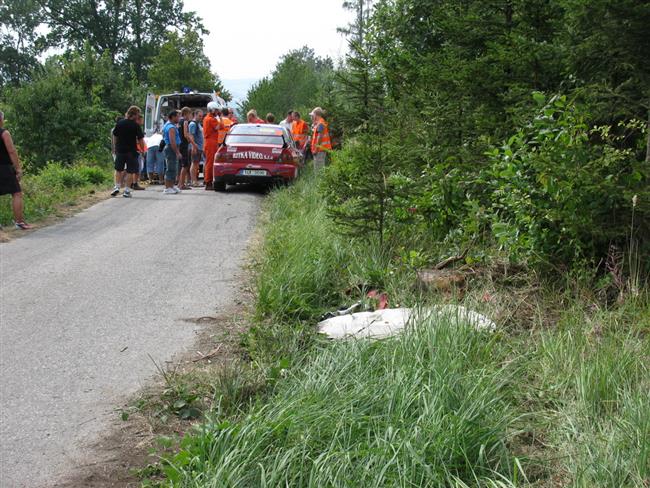 Barumka 2009: Barvkovo setkn s paezem dopadlo pro auto i posdku dost zle !