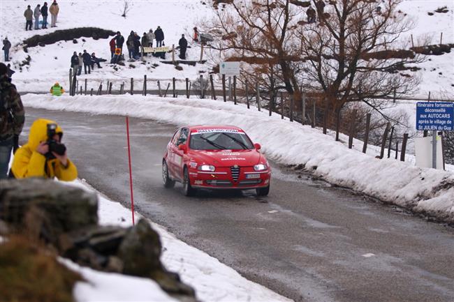 Rallye Monte Carlo 2010 a Martin Rada s Alfou objektivem Mirk Knedl jun. a  sen.