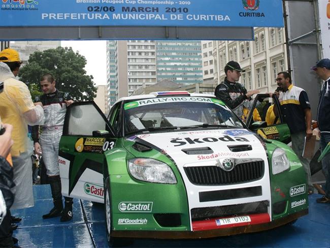Osm dl  IRC na portugalskm ostrov Madeira opanovaly vozy tovrnho tmu koda Motorsport