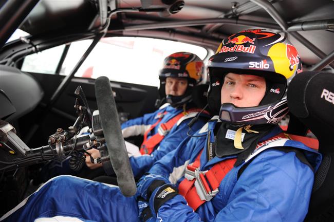 Kimi Rikknen poprv za volantem C4 WRC, foto tmu