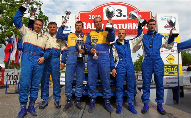Vclav Pech vyhrl Rallye Saturnus 2010, sout Mistrovstv Evropy centrl