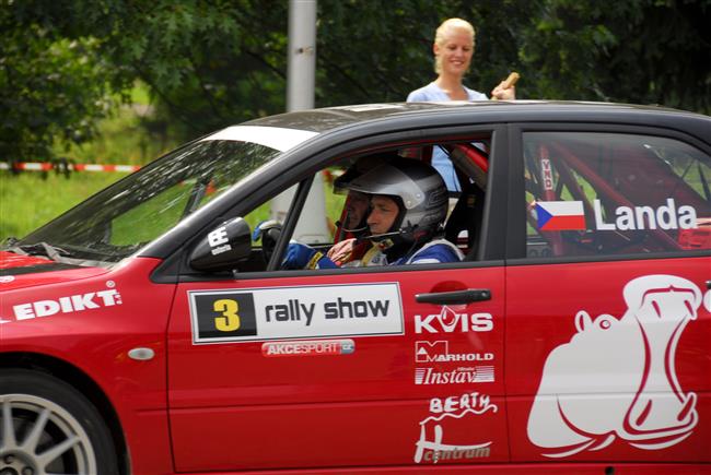 Vzpomnka na Rallye show v Hradci 2009, foto poadatel