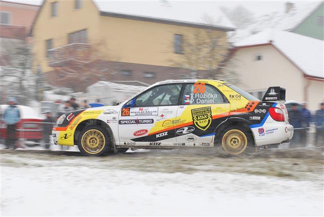 Vydaen snhov teka  za seznou 2010: Mikul rallye Sluovice