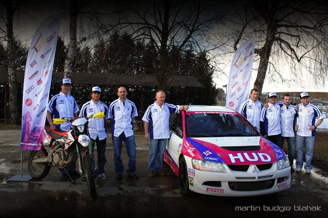 Na Dakar 2012 by chtl vyrazit tebsk zvodnk Martin Hudec s Jardou Pelem