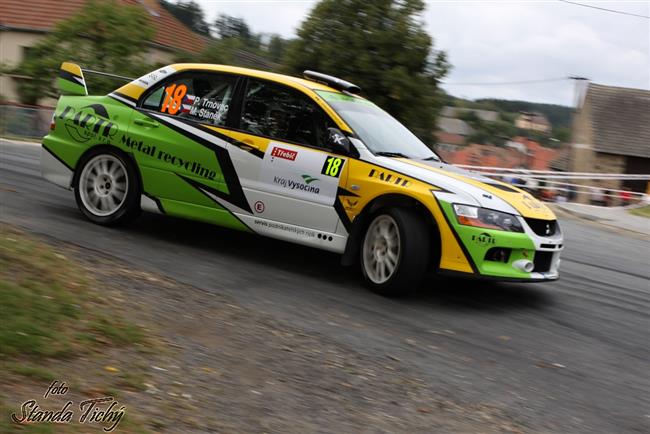 Roman Odloilk a Martin Tureek s Xsarou WRC vyhrli s pehledem Horckou rallye