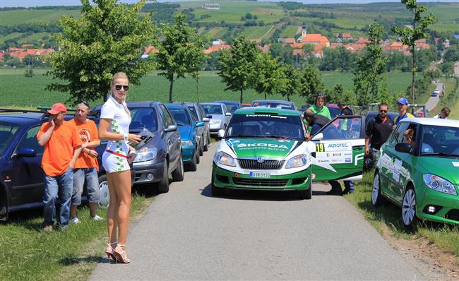 Obhjce loskho prvenstv Vclav Pech bronzov na Rallye Hustopee