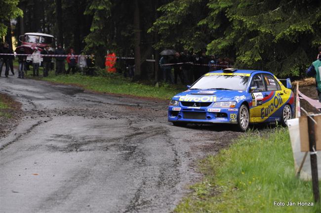 Rallye esk Krumlov 2011 v cli - foto Jn Honza