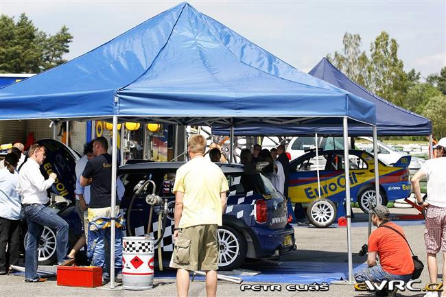 Rallye Jesenky uvid eskou premiru Vclava Pecha s Mini S2000 1,6turbo !!