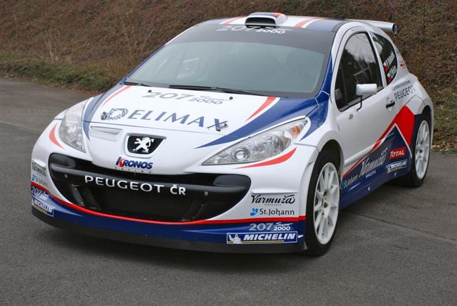 Obhjci titulu Valouek s Hrzou pojedou Peugeotem 207 S2000 Evolution 2011