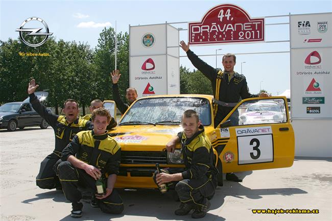 Miroslav Janota zlat v kategorii 2 i td C3 do dvou litr na 44. Mecsek Historic Rally