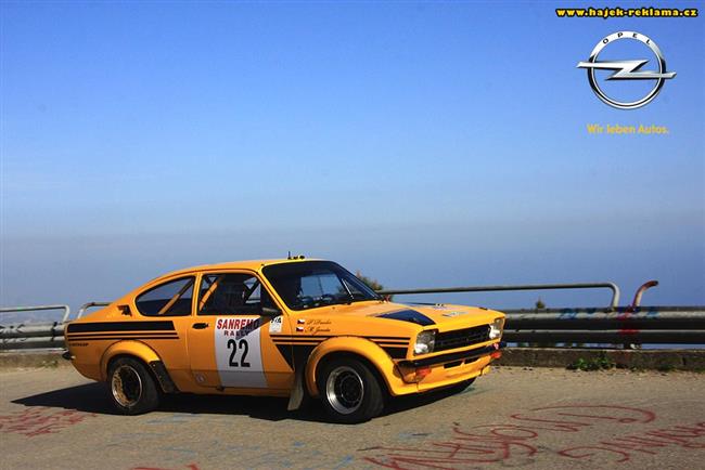 Mirek Janota na Ypres Historic Rally s osvdenm vozem Opel Kadett C GTE