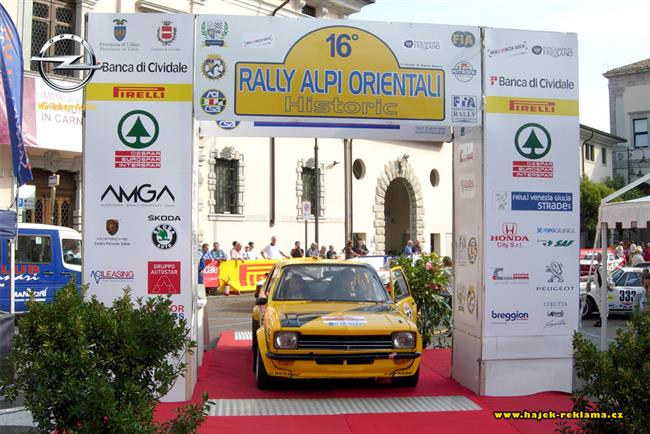 ME historik pokrauje devtm podnikem Rallye Elba Storico. I s naim Janotou.