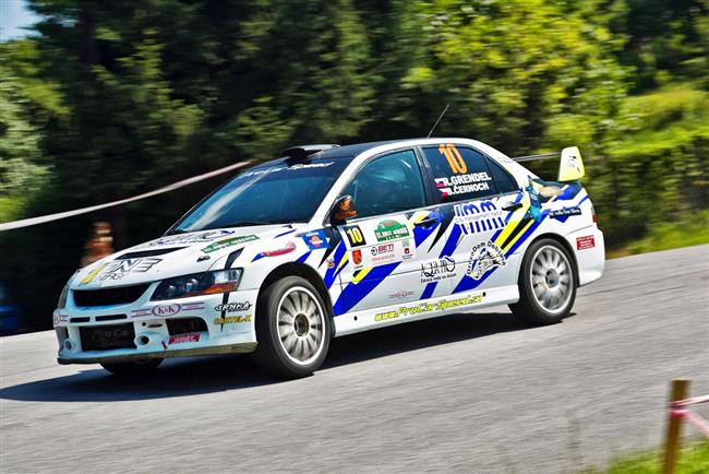Grzegorz Grzyb a Robert Hundla s Focusem WRC na Rally Lubenk zlat