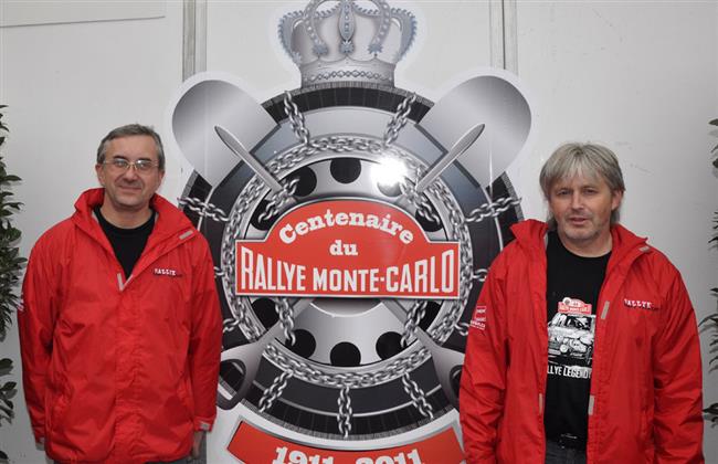 et zstupci se stotictkou v cli Rallye Monte Carlo historik