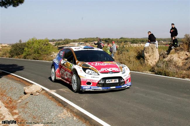 Czech Ford National Team a Martin Prokop po ptku na Rally de Espaa