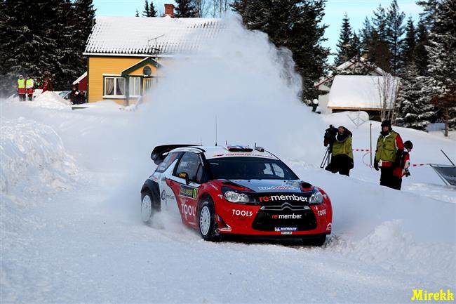 Rallye Sweden 2012 se rychle bl. Pojede zde skoro dvacet voz WRC.