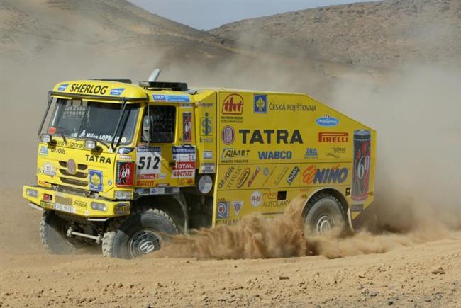 Kamaz vyr na Dakar 2008 s novm vozem a v nejsilnj sestav.