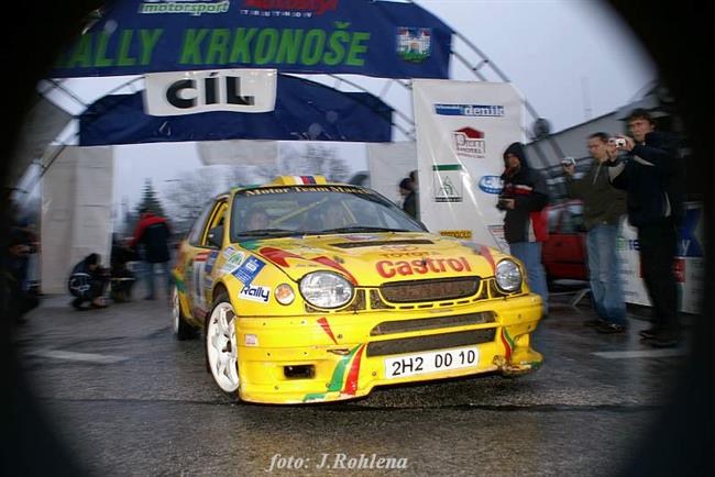 Na sobotn  III. ronk Rally Krkonoe m velmi slun konkurence !! Pihleno 140 dvojic