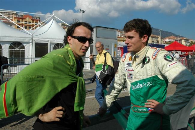 Richard Kubica (F1) na nvtv Kopeckho na Korsice, foto tmu
