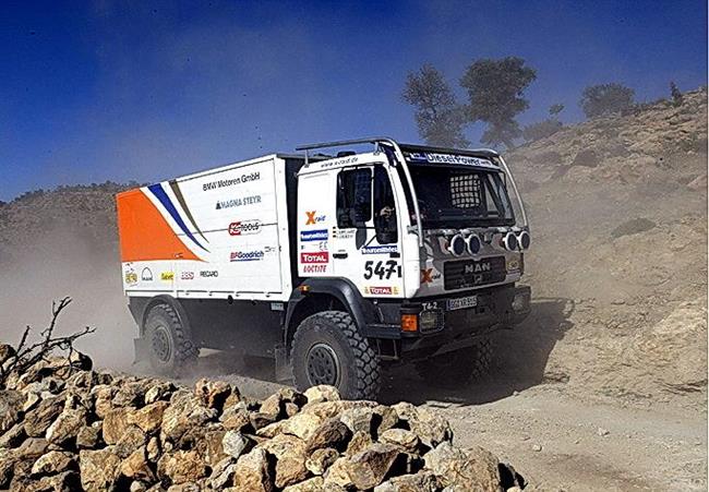 Roman Kresta se chyst na Dakar 2008 s kamionem, foto BPA