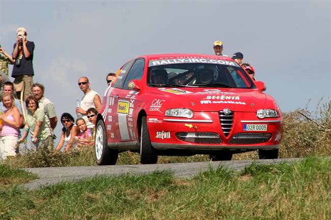 Jedin Alfa Romeo v esk rallye m titul