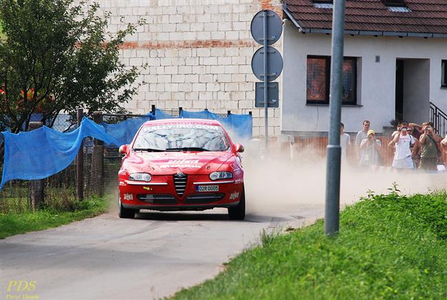 Jedin Alfa Romeo v esk rallye m titul