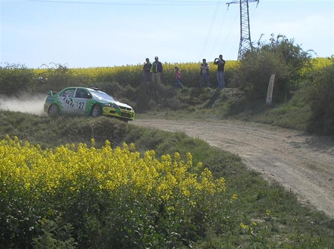 Rallye esk Krumlov 2007 odstartovna.
