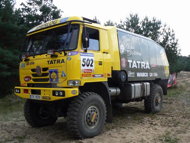 Loprais team - ziov testy na Dakar 2008, foto tmu Jirka Vintr