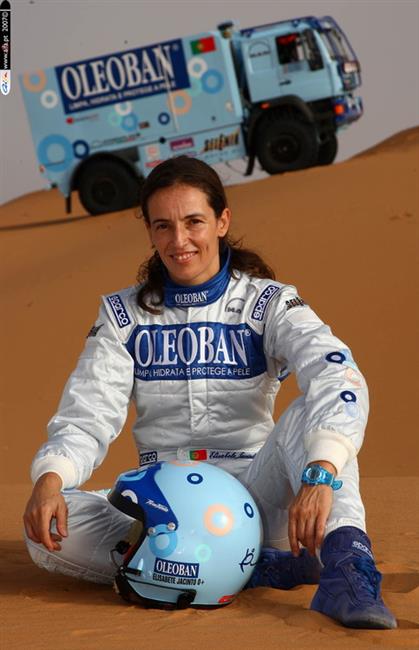 Elisabete Jacinto ped Dakarem 2008 , foto tmu