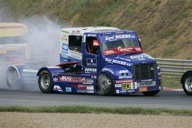 Trucker Markus Bosiger oslav v pondl padestiny!