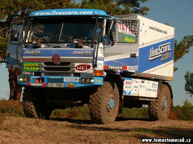 Testy Tomekova tmu na Dakar 09, foto tmu