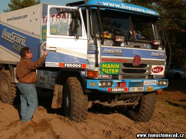 Testy Tomekova tmu na Dakar 09, foto tmu