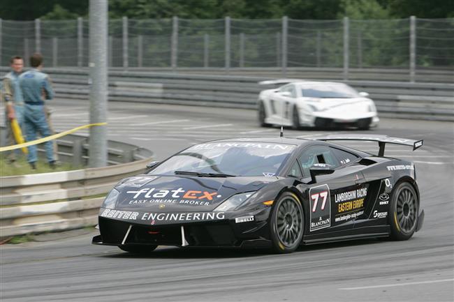 Lamborghini Super Trofeo 2009: Jarek Jani na Norisringu tikrt druh i stbrn prbn